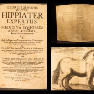 1678 – Horse Manual – Georg Winter | First Edition – Illustrated Veterinary Medicine