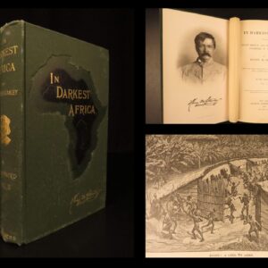 In Darkest Africa – Henry M. Stanley – 1890 | First Edition, Folding Maps