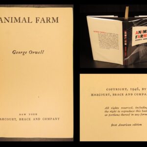 Animal Farm – George Orwell – 1946 | First Edition, 20th Century Satire