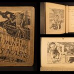 The Hunting of the Snark – Lewis Carroll – 1876 | First Edition, Holiday Illustrations, Nonsense Poetry
