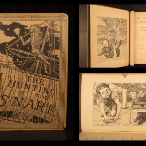 The Hunting of the Snark – Lewis Carroll – 1876 | First Edition, Holiday Illustrations, Nonsense Poetry