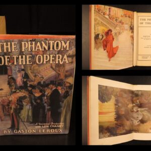 The Phantom of the Opera – Gaston Leroux – 1920s | Andre Castaigne Illustrations