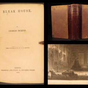 Bleak House – Charles Dickens – 1853 | First State, Illustrations by Phiz