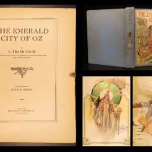 Emerald City of Oz – L Frank Baum – 1910 – True First Edition