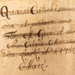 1756 – Romansh Catechism for Upper Engadine | Chiasper Frizum Commentary