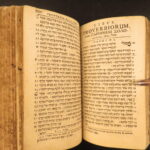 1677 – Biblia Testamenti Veteris – David Clodius | Complete Hebrew Masoretic Bible