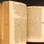 1677 – Biblia Testamenti Veteris – David Clodius | Complete Hebrew Masoretic Bible