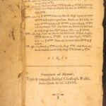 1677 – Biblia Testamenti Veteris – David Clodius | Complete Hebrew Masoretic Bible