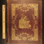 1849 – The Holy Bible | Enormous Illustrated Victorian Bible | Full-Page Engravings