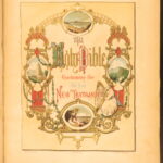 1849 – The Holy Bible | Enormous Illustrated Victorian Bible | Full-Page Engravings