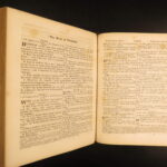 1849 – The Holy Bible | Enormous Illustrated Victorian Bible | Full-Page Engravings