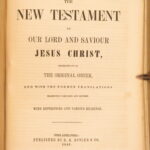 1849 – The Holy Bible | Enormous Illustrated Victorian Bible | Full-Page Engravings