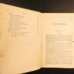 1869-86 – Works of Charlotte Bronte | Villette, Professor, Shirley & Jane Eyre