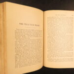 1876 Edgar Allan Poe Raven Bells Poetic OCCULT Horror Poetry Arthur Gordon Pym