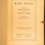1932 – King Kong – Delos Lovelace | First Edition – Famous SciFi Monsters!