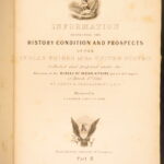 Information Respecting the Indian Tribes – Schoolcraft – 1853–1856 | 5v, Maps