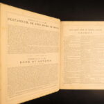 1860 – The Royal Family Bible | Stunning Gilt Leather with Maps and Plates