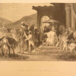 1860 – The Royal Family Bible | Stunning Gilt Leather with Maps and Plates