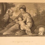 1860 – The Royal Family Bible | Stunning Gilt Leather with Maps and Plates