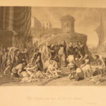 1860 – The Royal Family Bible | Stunning Gilt Leather with Maps and Plates