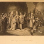 1860 – The Royal Family Bible | Stunning Gilt Leather with Maps and Plates