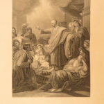 1860 – The Royal Family Bible | Stunning Gilt Leather with Maps and Plates