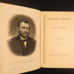 Personal Memoirs of U.S. Grant – Ulysses S. Grant – 1885–86 | First Edition in Original Leather