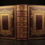 1850 – Self-Interpreting Bible – John Brown | Beautiful, Stunning Gilt Leather Binding