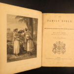 1850 – Self-Interpreting Bible – John Brown | Beautiful, Stunning Gilt Leather Binding