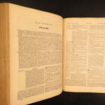 1850 – Self-Interpreting Bible – John Brown | Beautiful, Stunning Gilt Leather Binding