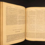 1850 – Self-Interpreting Bible – John Brown | Beautiful, Stunning Gilt Leather Binding