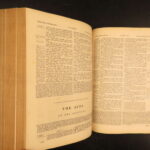 1850 – Self-Interpreting Bible – John Brown | Beautiful, Stunning Gilt Leather Binding