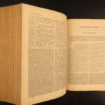 1850 – Self-Interpreting Bible – John Brown | Beautiful, Stunning Gilt Leather Binding