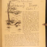 Adventures of Huckleberry Finn – Mark Twain – 1885 | First Printing in Original Green Cloth
