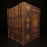 1875 – History of Scotland – Tytler | Maps, Portraits & Cathedrals – 9v Set