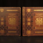 1875 – History of Scotland – Tytler | Maps, Portraits & Cathedrals – 9v Set