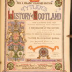 1875 – History of Scotland – Tytler | Maps, Portraits & Cathedrals – 9v Set