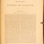 1875 – History of Scotland – Tytler | Maps, Portraits & Cathedrals – 9v Set