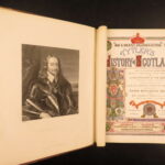 1875 – History of Scotland – Tytler | Maps, Portraits & Cathedrals – 9v Set