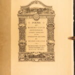 1916 – Poems of Robert Louis Stevenson | Beautiful Binding, Limited Edition