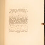 1916 – Poems of Robert Louis Stevenson | Beautiful Binding, Limited Edition