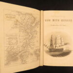 1860 – History of Crimean War – Tyrell | Illustrated Battle Scenes & Russia Maps