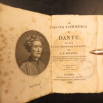 1819 – Dante Alighieri – Divine Comedy | Divina Commedia, Petronj Italian, 3v