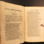 1819 – Dante Alighieri – Divine Comedy | Divina Commedia, Petronj Italian, 3v