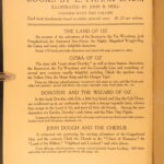 Road to Oz – L Frank Baum – 1909 – True First Edition