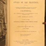 1855 – Annals of San Francisco, Soule | First Edition, Illustrated California History
