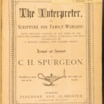 1874 RARE Charles Spurgeon 1ed The Interpreter Bible Commentary HUGE Devotional