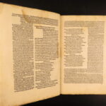 1485 – Martial – Epigrammata | Venice Incunable Folio – Calderinus Commentary