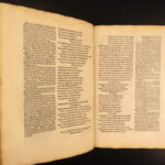 1485 – Martial – Epigrammata | Venice Incunable Folio – Calderinus Commentary