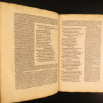 1485 – Martial – Epigrammata | Venice Incunable Folio – Calderinus Commentary
